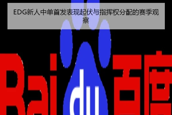 EDG新人中单首发表现起伏与指挥权分配的赛季观察